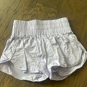 Lilac shorts size adult small